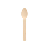 1000 Löffel Holz "pure" 14 cm
