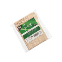 1000 Löffel Holz "pure" 14 cm