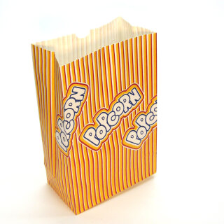 VPE 1.000 Stück Perfect Popcorn Popcorntüten 11 x 21 x 6 cm Bodenbeutel 