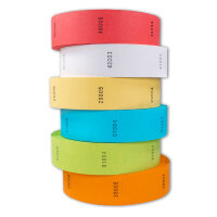 Wertmarken Biermarken Essensmarken Getränkemarken Pfandmarken auf der Rolle, 1000 Abrisse EUR 1,50 gelb