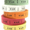Wertmarken / Bons mit EUR - Beträgen auf der Rolle, 1000 Abrisse EUR 0,50 grün