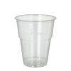 1120 Kaltgetränkebecher, PLA "pure" 0,3 l Ø 9,5 cm · 11 cm glasklar mit Schaumrand