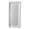 1000 Teller, Pappe "pure" eckig 11 cm x 24 cm weiss