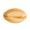 100 Schalen, Palmblatt "pure" oval 300 ml 20 cm x 12,5 cm x 3 cm
