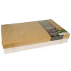 40 Transport- und Catering-Kartons "pure" eckig 8 cm x 37,5 cm x 55,5 cm "Good Food" groß