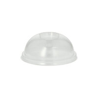 2000 Dom-Deckel, PLA "pure" Ø 9,5 cm · 4,5 cm glasklar ohne Lochung