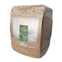 120 Feinkostboxen, Pappe mit Sichtfenster aus PLA "pure" eckig 1500 ml 4,5 cm x 21 cm x 16 cm braun "100% Fair"