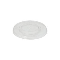 2000 Deckel, PLA "pure" Ø 9,5 cm glasklar mit Kreuzschlitz