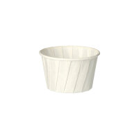 2000 Dressingbecher, Papier "pure" 90 ml Ø 6,6 cm · 4,2 cm weiss