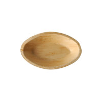 120 Teller, Palmblatt "pure" oval 18 cm x 11,5...