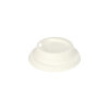 1000 Dom-Deckel, Zuckerrohr "pure" Ø 8 cm · 2,5 cm weiss