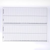 Doppellose am Ring, 100 Tombola Lose  mit Doppelnummern 1-100 rosa