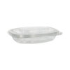 300 Feinkost- und Salatschalen mit Klappdeckeln, PLA "pure" 250 ml 3,1 cm x 16,1 cm x 13,2 cm glasklar