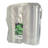 300 Feinkost- und Salatschalen mit Klappdeckeln, PLA "pure" 250 ml 3,1 cm x 16,1 cm x 13,2 cm