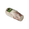 200 Trinkbecher, Pappe 0,1 l Ø 6,3 cm · 6 cm lila "Pure Joy"