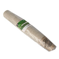 2000 Automatenbecher, Pappe 0,18 l Ø 7 cm · 9,2 cm taupe "Pure Joy"