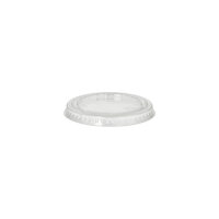 500 Deckel für Portionsbecher, PLA "pure" Ø 6 cm transparent