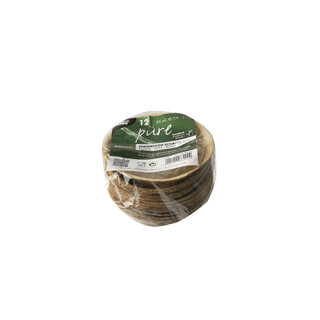 144 Fingerfood - Schalen, Bambus "pure" rund 55 ml  7,5 cm  3 cm, 40,79