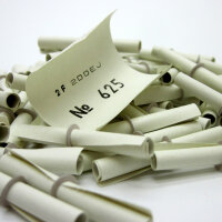 Röllchenlose weiß, 50 Gewinnlose, mögliche Nummerierung 1 - 1000 Paket 1 - 200 (4 Pack mit je 50 Stk.)