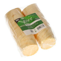 500 Snackbecher, Holz "pure" Ø 5,5 cm · 6,5 cm