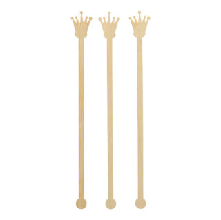 1000 Getränke-Quirle, Bambus "pure" 20 cm "Crown"