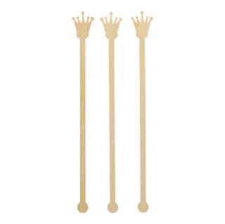 1000 Getränke-Quirle, Bambus "pure" 20 cm "Crown"