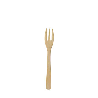 1000 Fingerfood - Gabeln, Bambus "pure" 9,5 cm