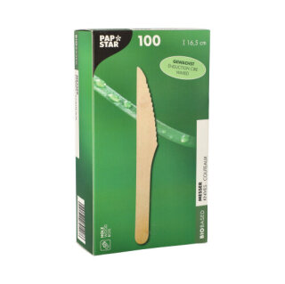 1000 Messer, Holz pure 16,5 cm gewachst