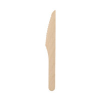 1000 Messer, Holz "pure" 16,5 cm gewachst