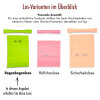 Regenbogenlose bunt, Text "Kleingewinn" 100 St.