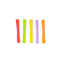 bunte Regenbogenlose - 1000 Nieten mit dem Text "Leider kein Gewinn"