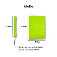 bunte Regenbogenlose - 1000 Nieten mit dem Text "Leider kein Gewinn"